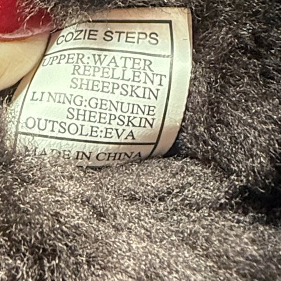 NWOT ๐Cozie Steps Water Repellent Sheepskin Suede Mid-Calf Boot - Picture 11 of 14